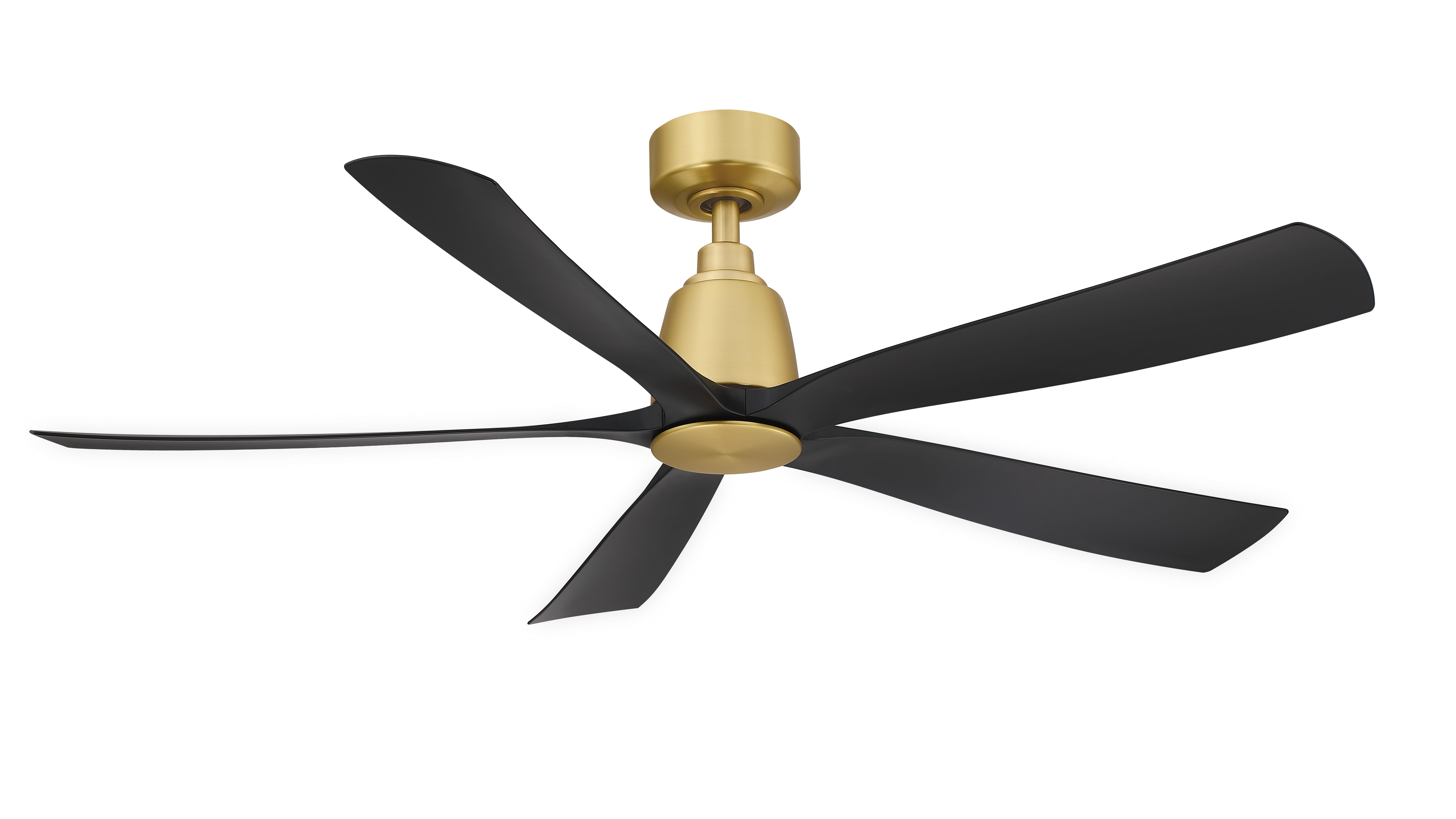 Fanimation Kute 52" Indoor Ceiling Fan in Brushed Satin Bra