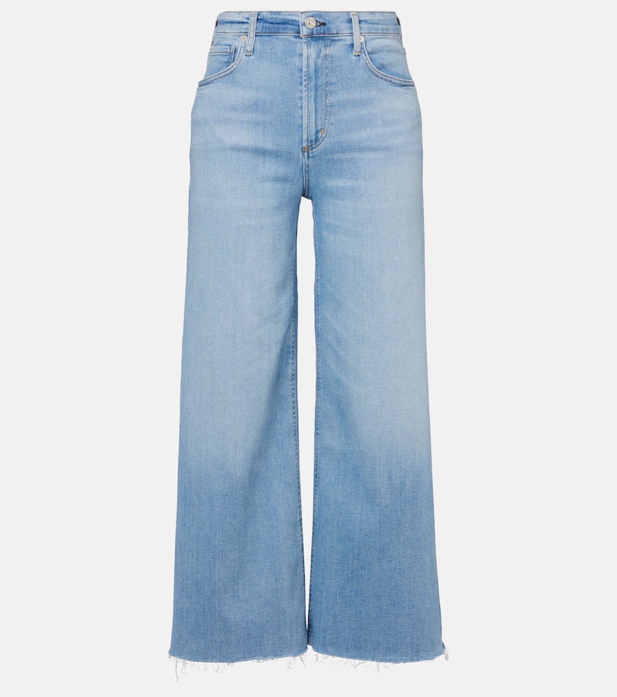 Lyra cropped wide-leg jeans