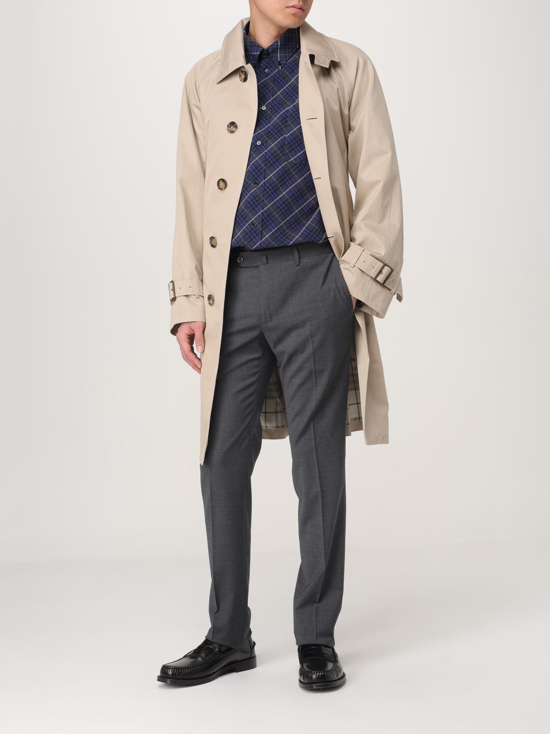 Trench Coat BURBERRY Men color Beige