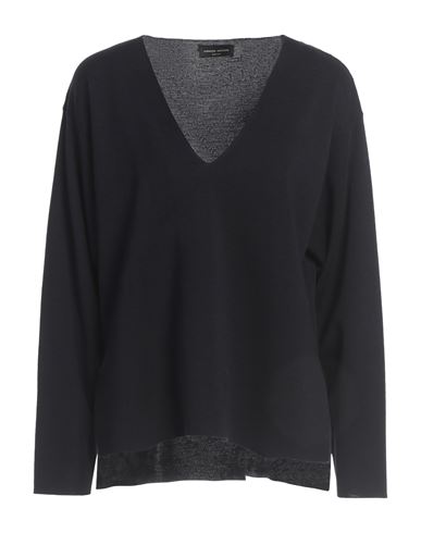Roberto Collina Woman Sweater Navy Size S Merino Wool