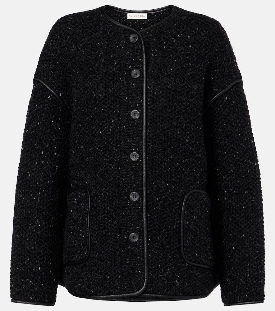 Medrano knitted wool-blend jacket