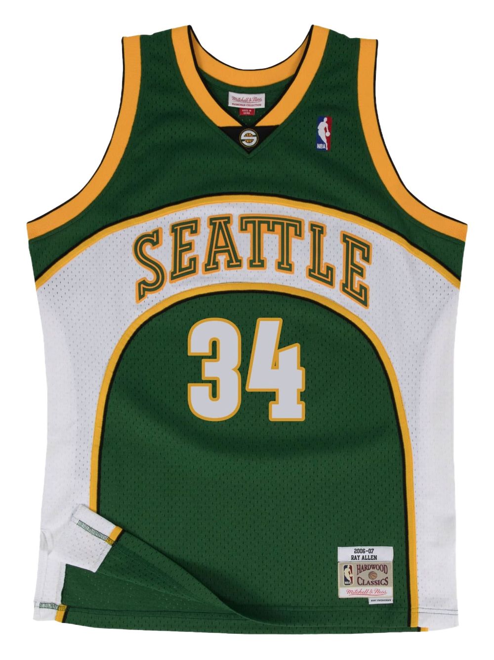 X NBA Seattle Supersonics 2006 Ray Allen Swingman tank top - Green