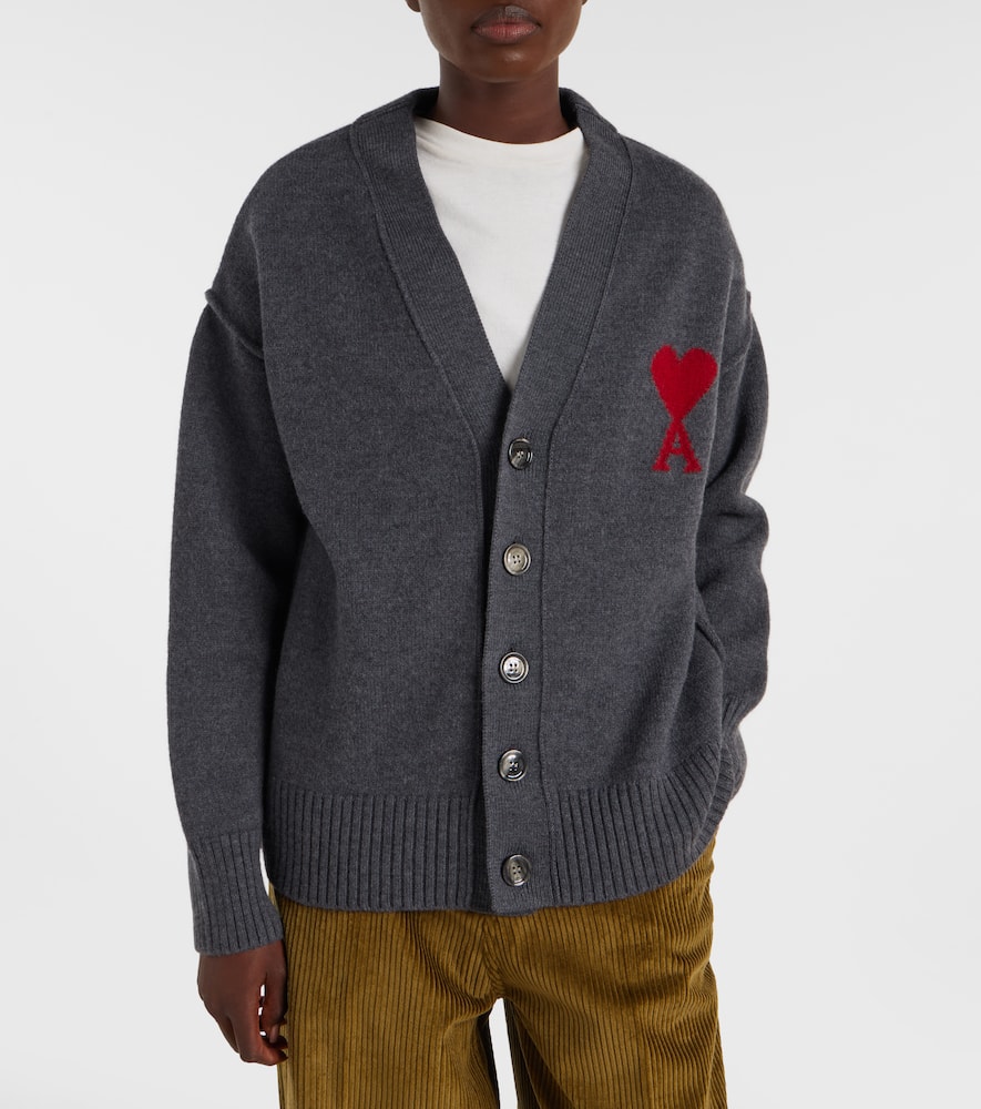 Ami de Caur virgin wool cardigan