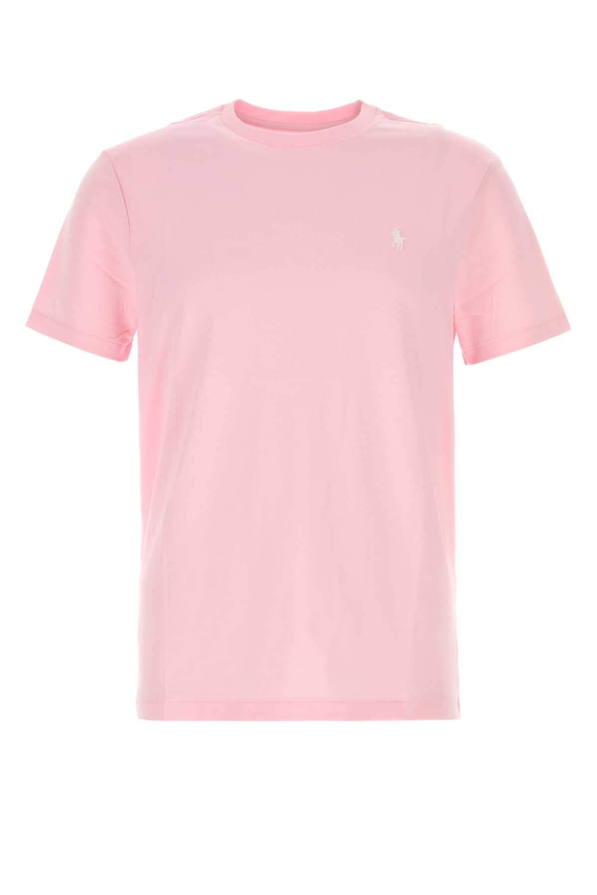 Cotton T-Shirt — Pink