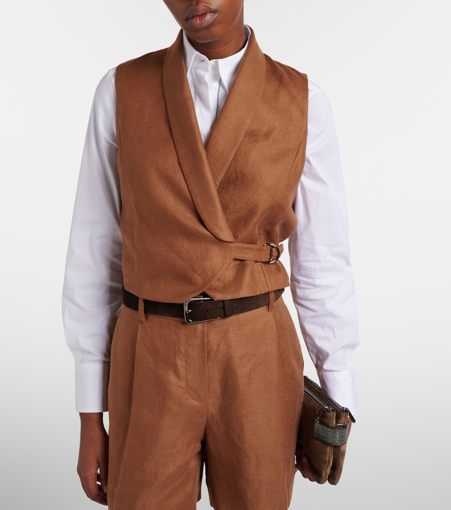 Monili linen vest