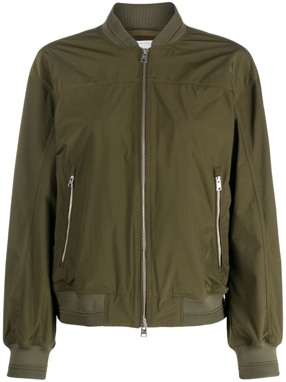 Summer zip-up bomber jacket - Neutrals