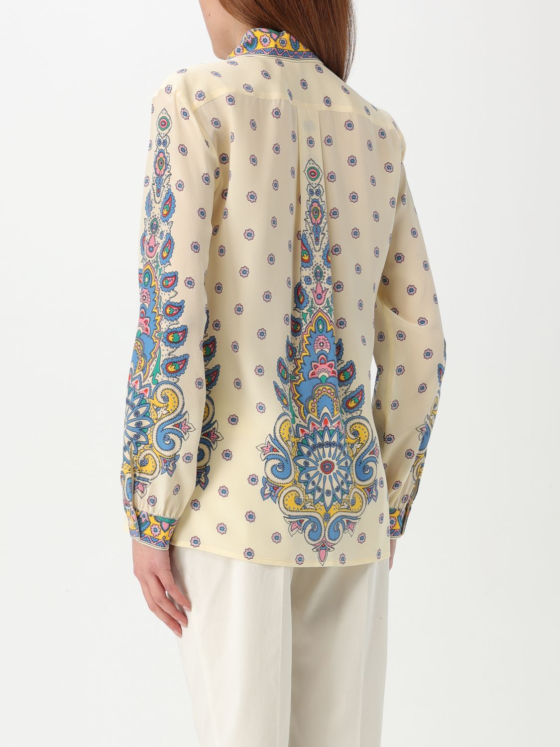 Floral shirt - Neutrals