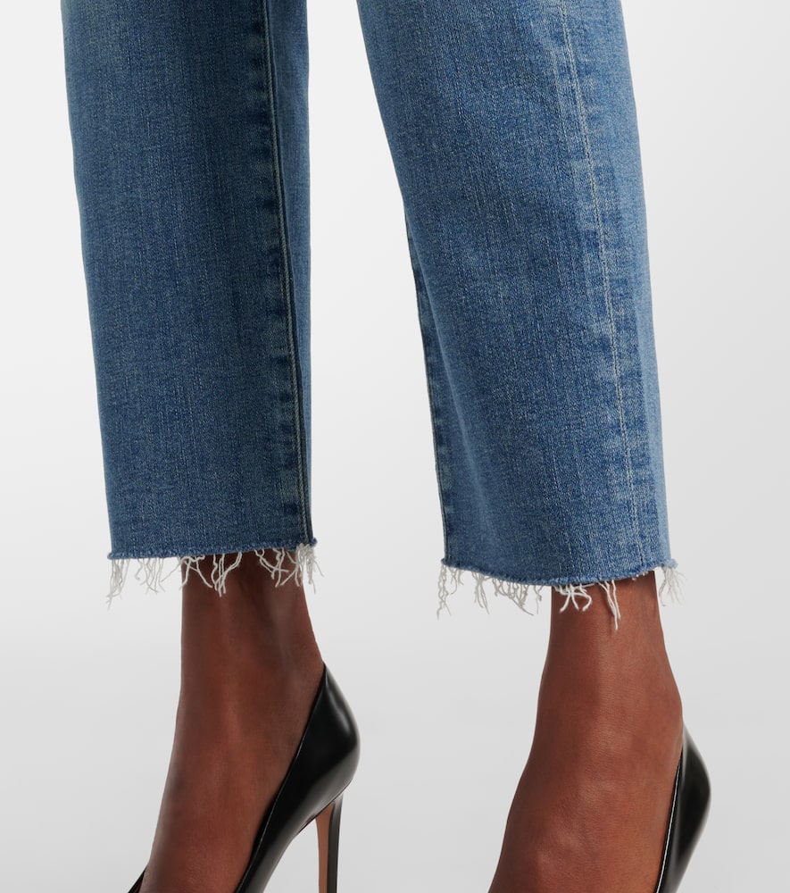 Caia high-rise straight jeans
