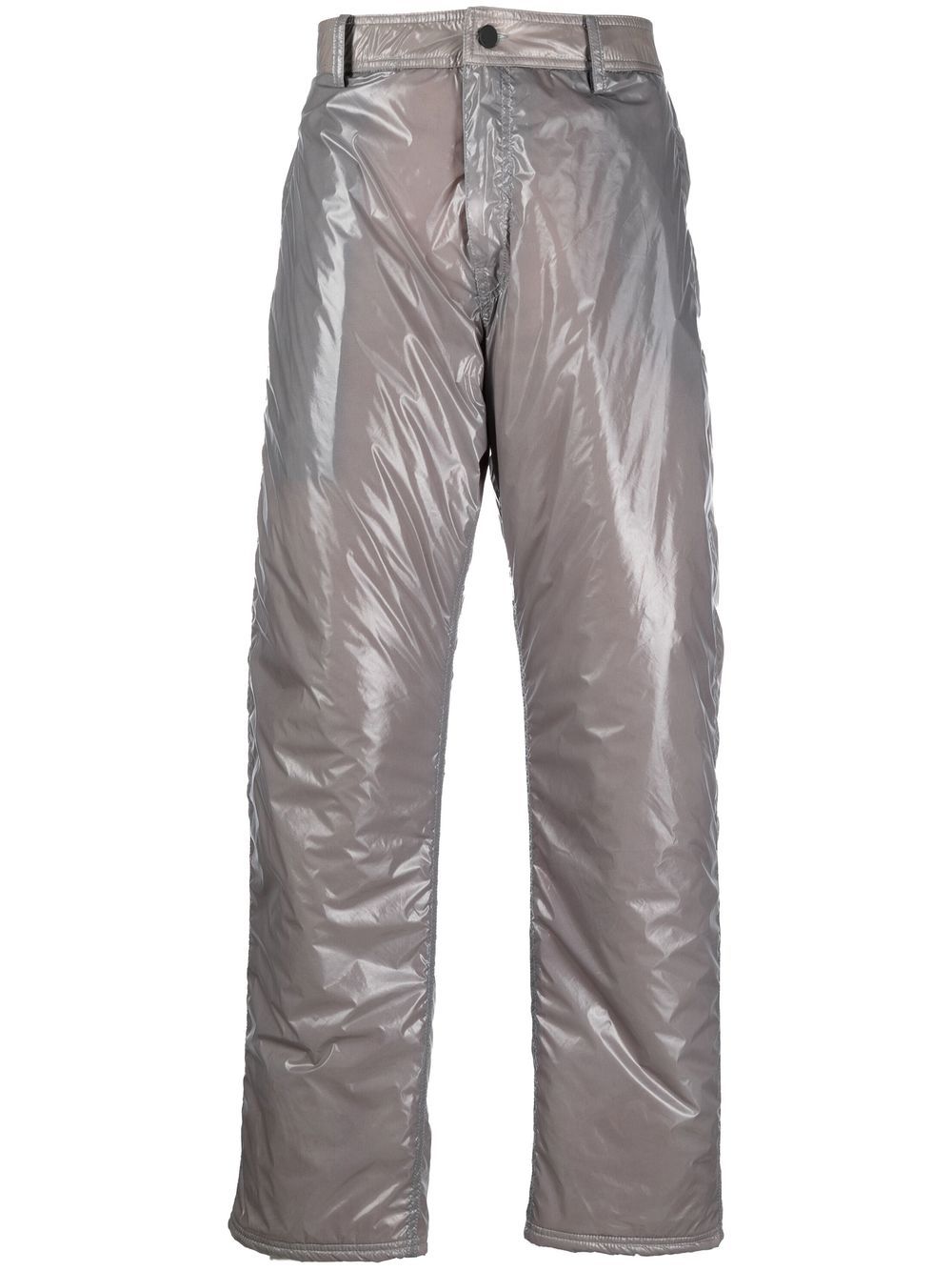 Group Blow Out straight-leg trousers - Grey