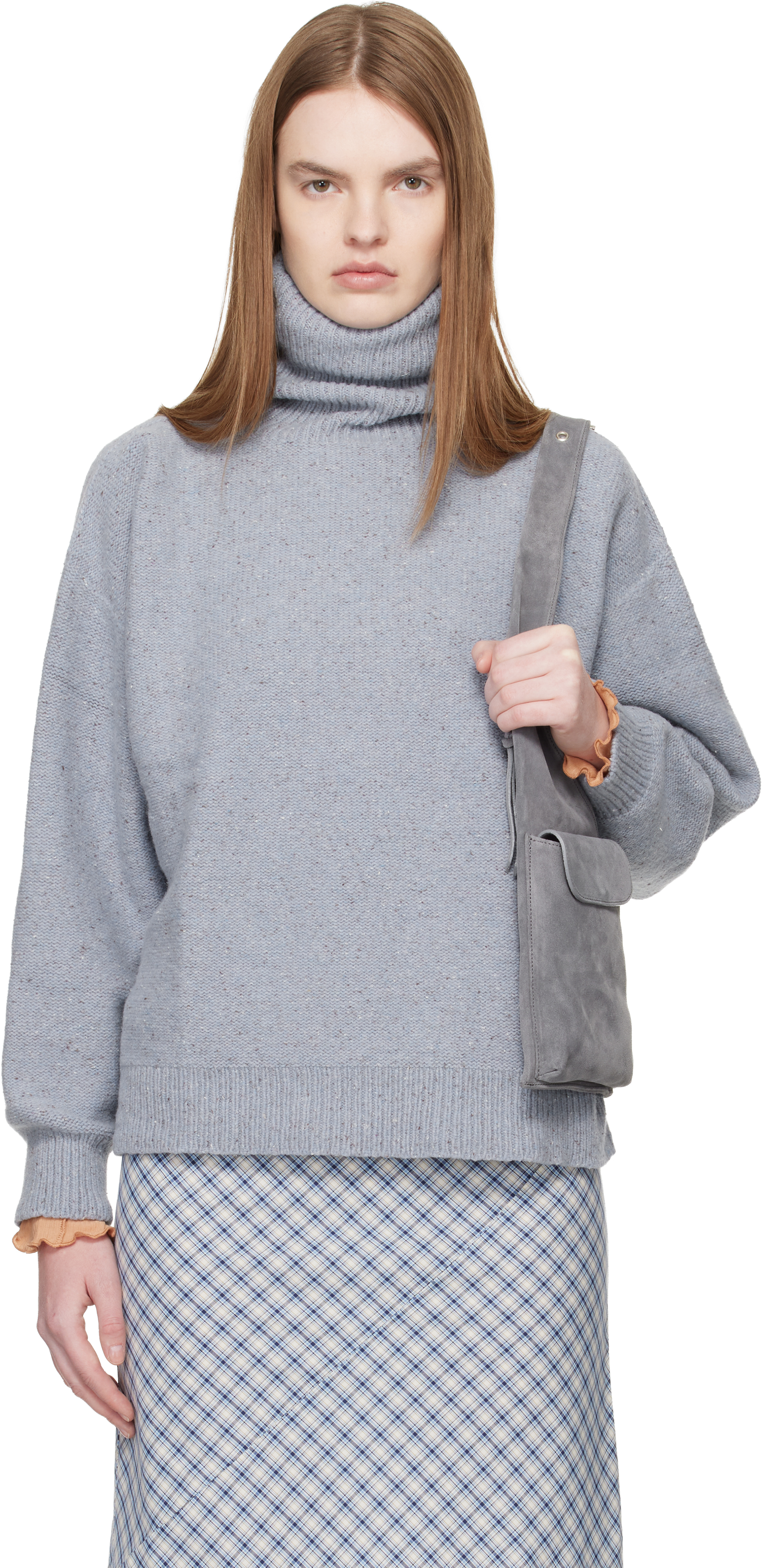 Blue Mea Turtleneck