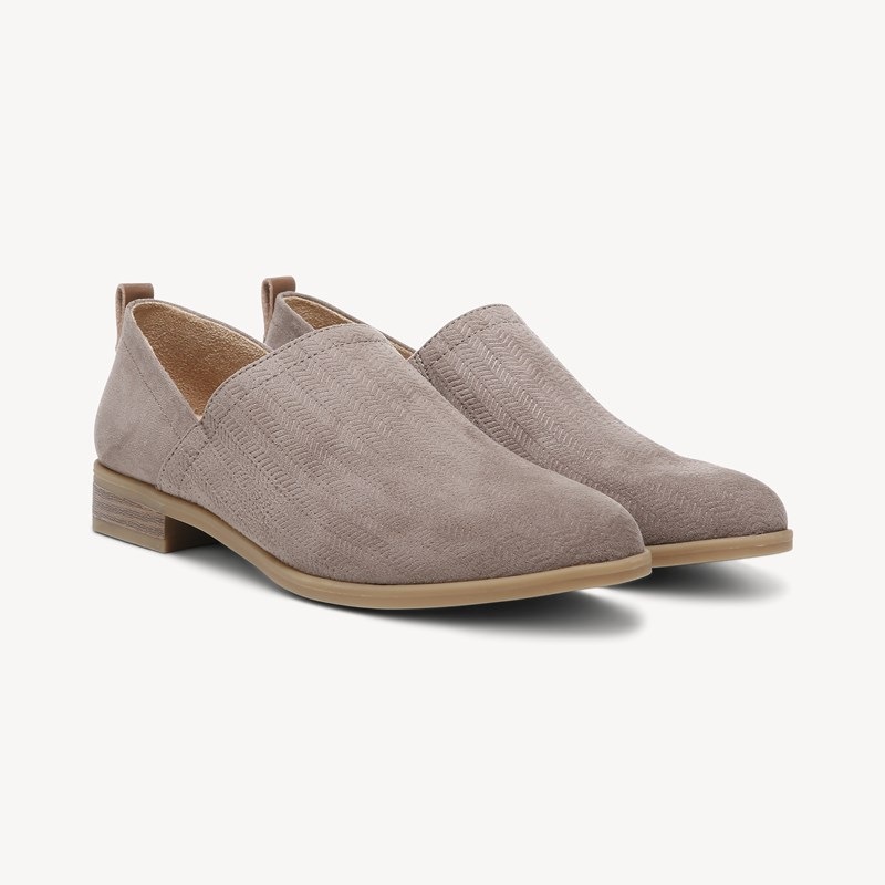 Women's Ruler Shootie Boots Taupe Microfiber DRSCH Suede