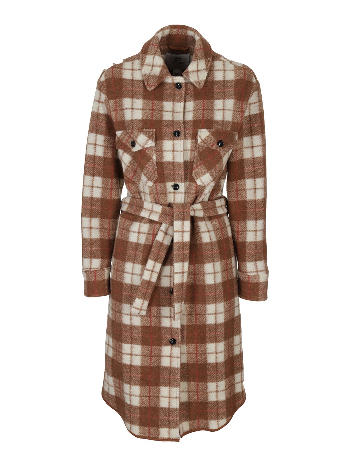 Gentry check-print overshirt