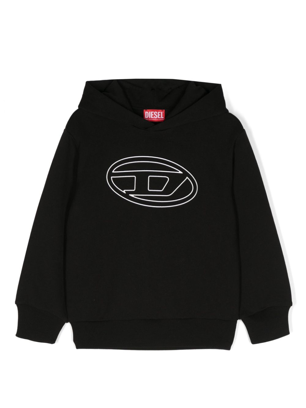 Sbigovalhood cotton hoodie - Black
