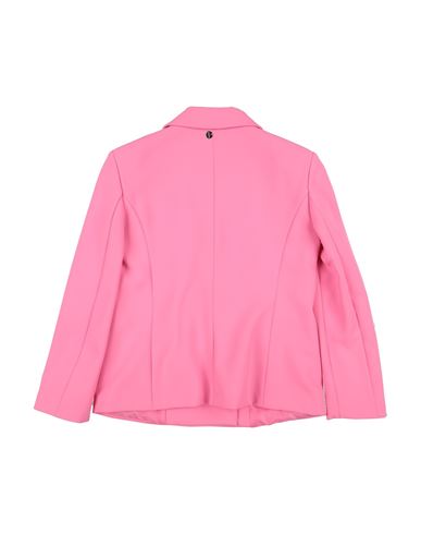 Kid Girl Blazer Fuchsia Size 14 Polyester, Elastane