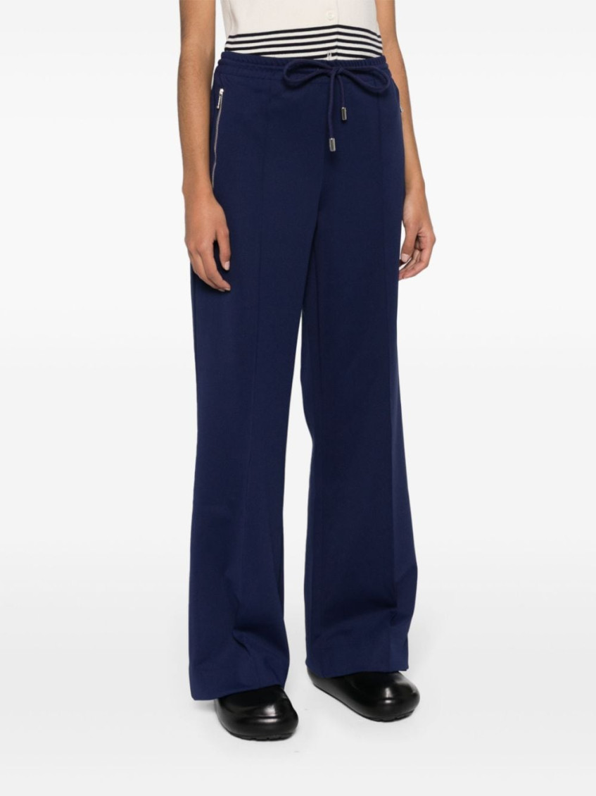 Bootcut track pants - Blue