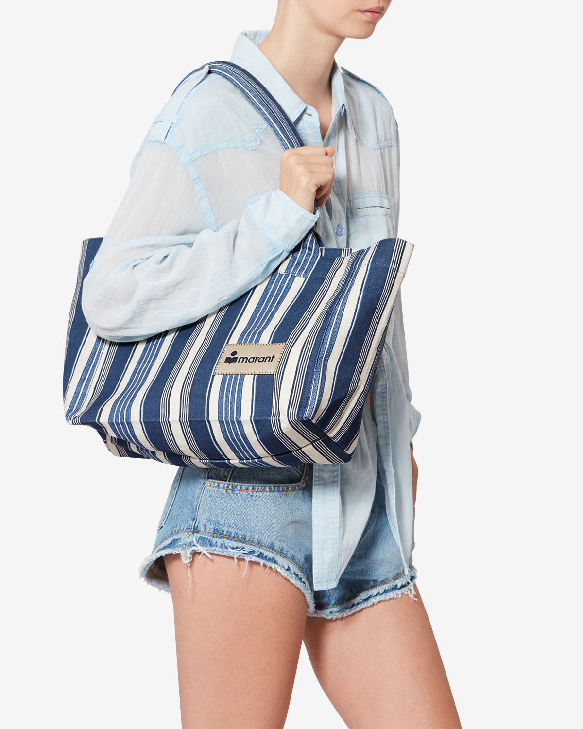 Yenky Zipped Tote Bag - Women - Blue -