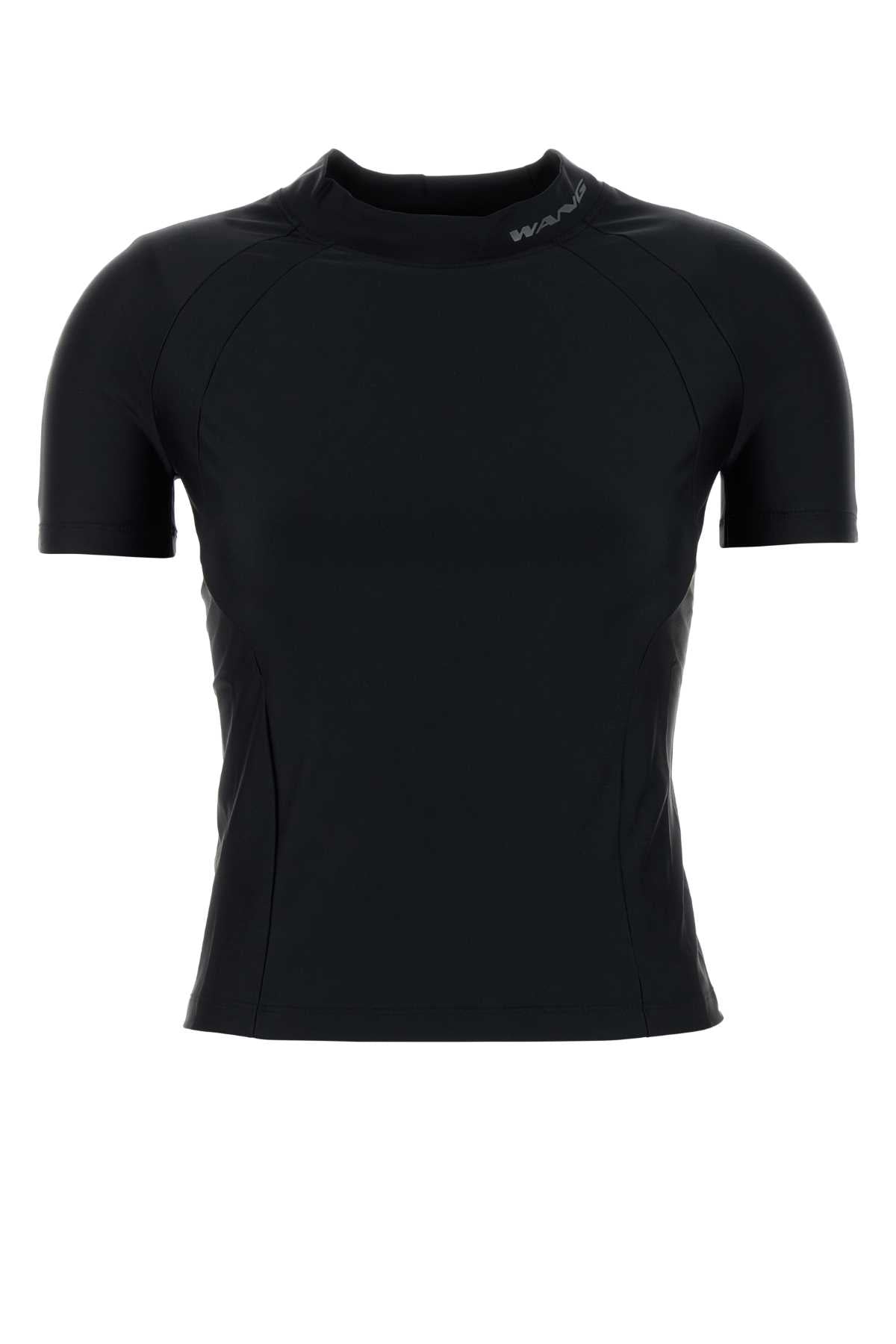 Stretch Nylon Rashguard T-Shirt — Black