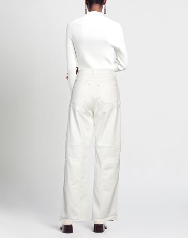 Woman Denim pants White