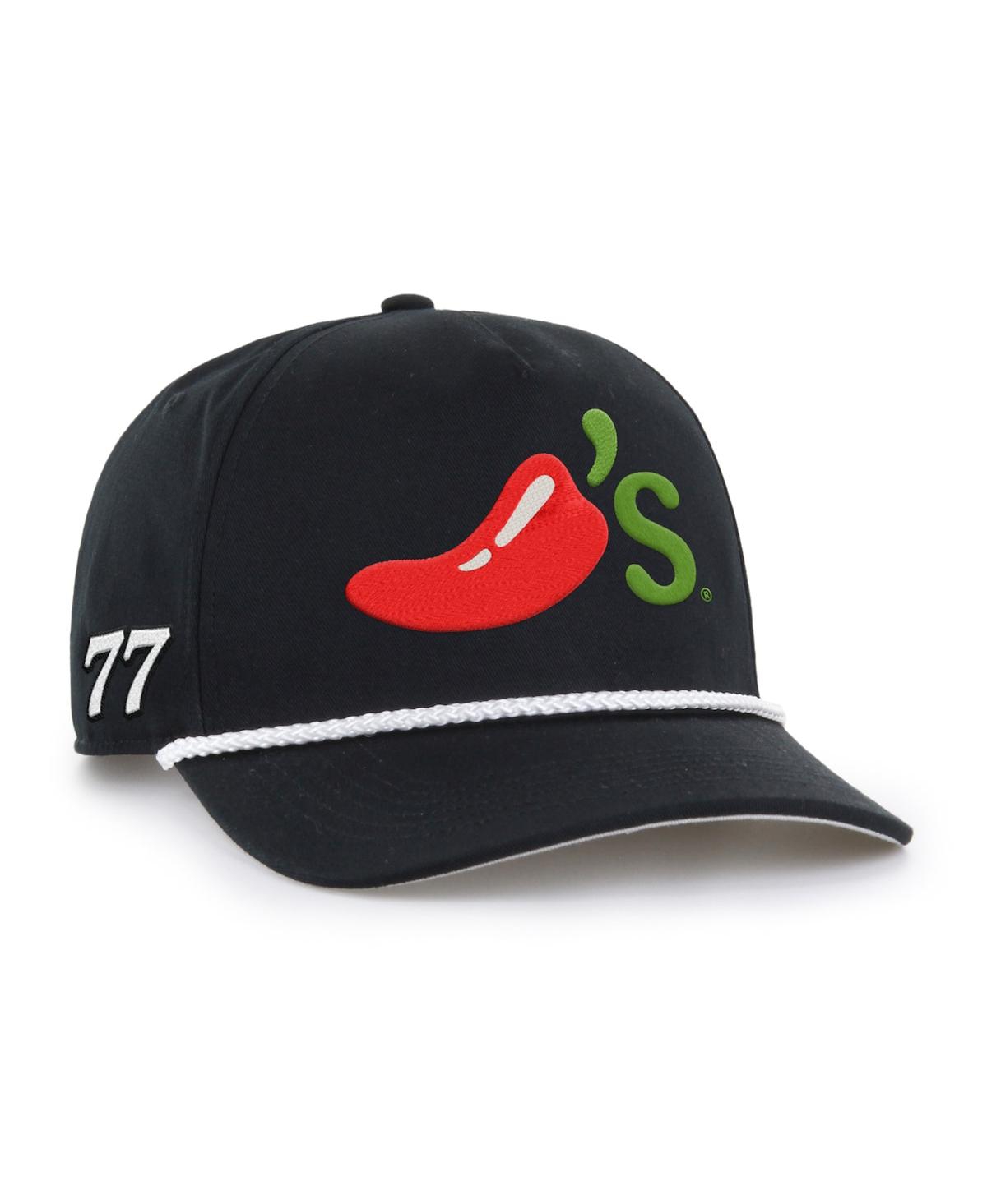 Men's Black Carson Hocevar Chili's Rope Hitch Adjustable Hat - Black