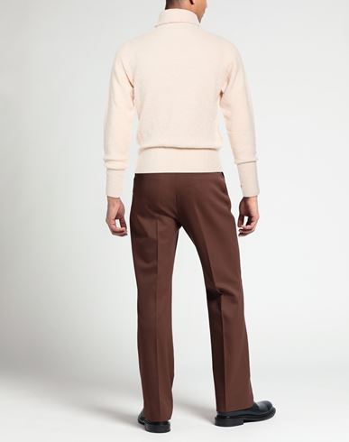 Man Turtleneck Ivory Size 38 Virgin Wool, Polyamide, Cashmere