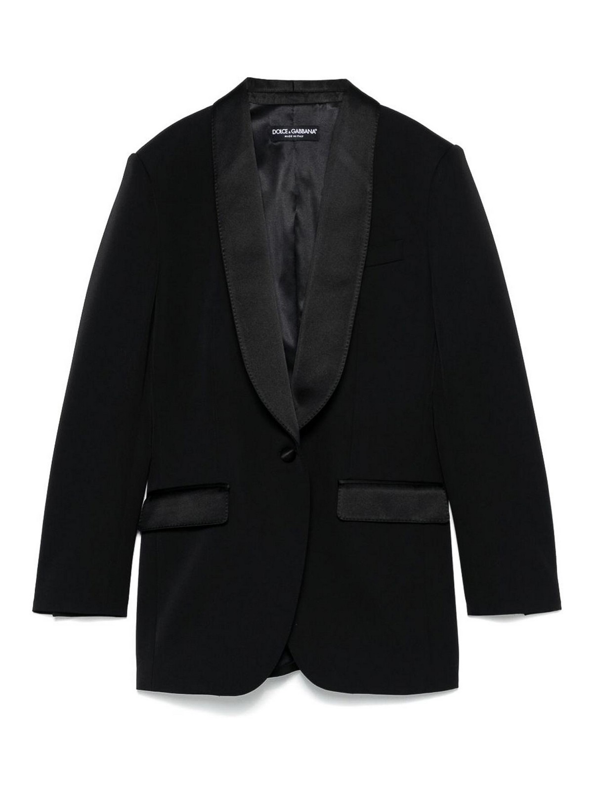 Black Single-Breasted Blazer