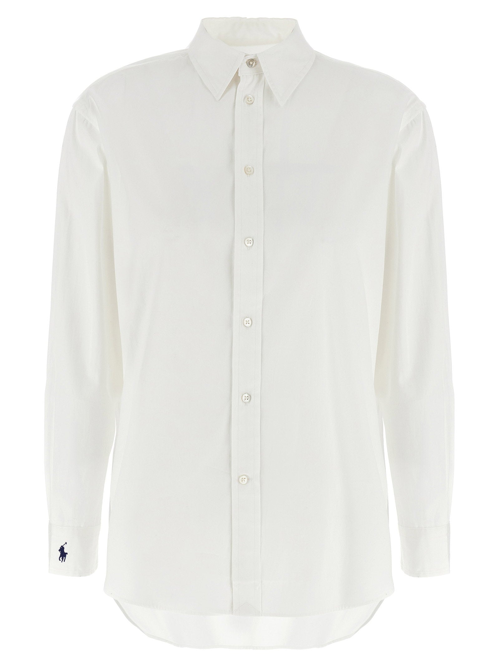 Embroidered Cuffs Shirt