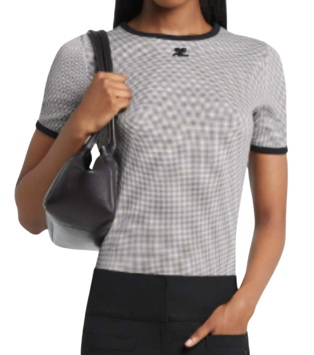 T-shirts and Polos Black Cotton - Women