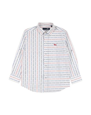 Kid Boy Shirt White Size 15 Cotton