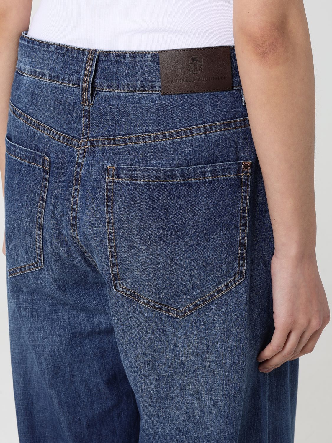 Jeans Woman color Denim