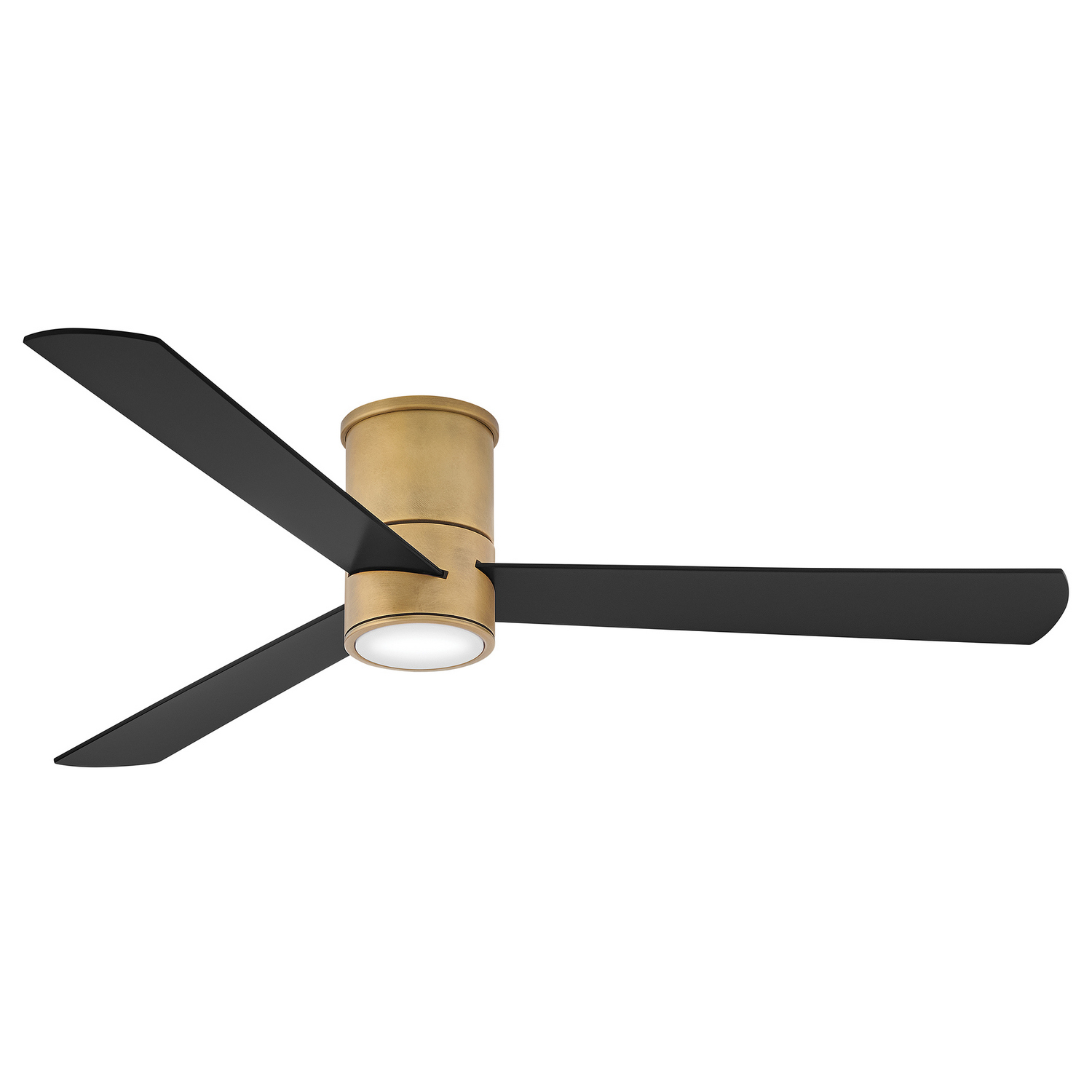 Heritage Brass 52" Smart Fan from the Speck Flush Collection