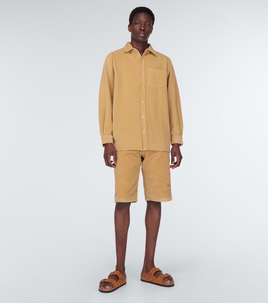 ERL Cotton corduroy shorts
