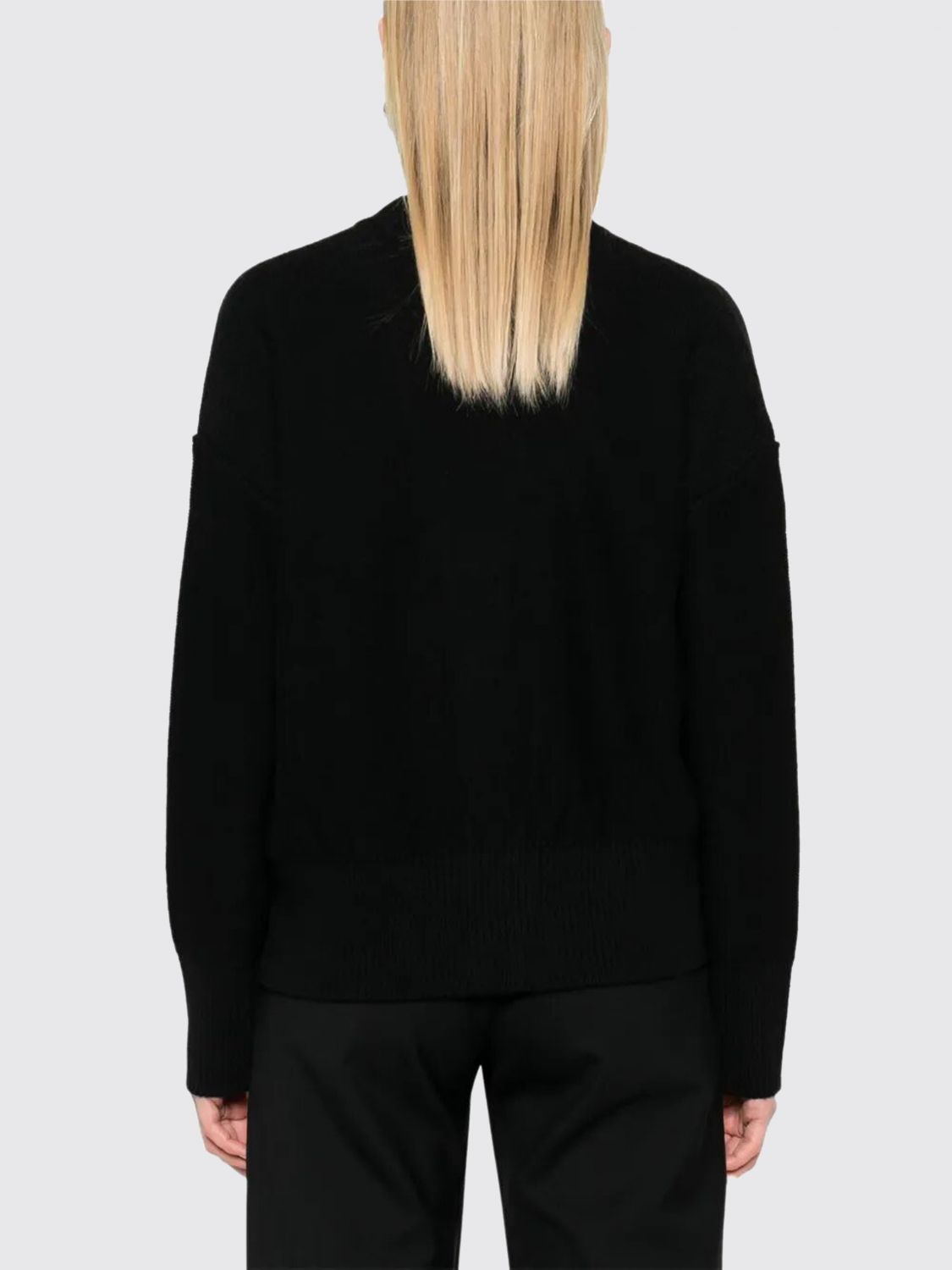 Cut-out detailed cardigan - Black