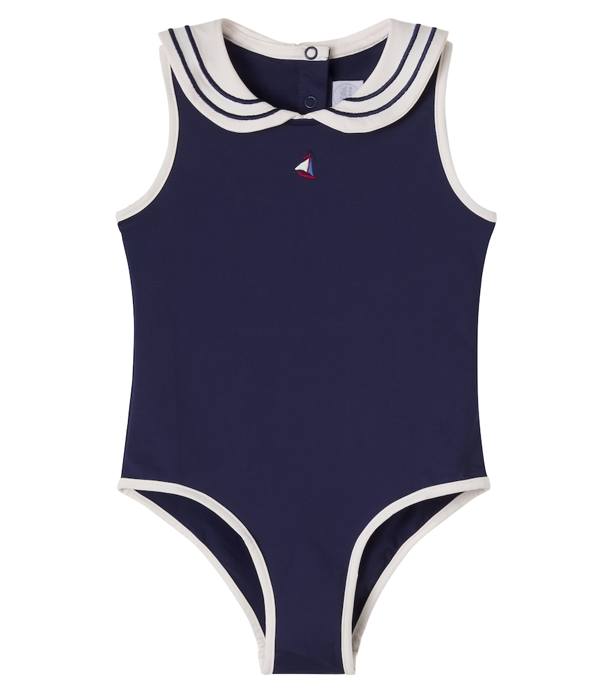 Embroidered swimsuit