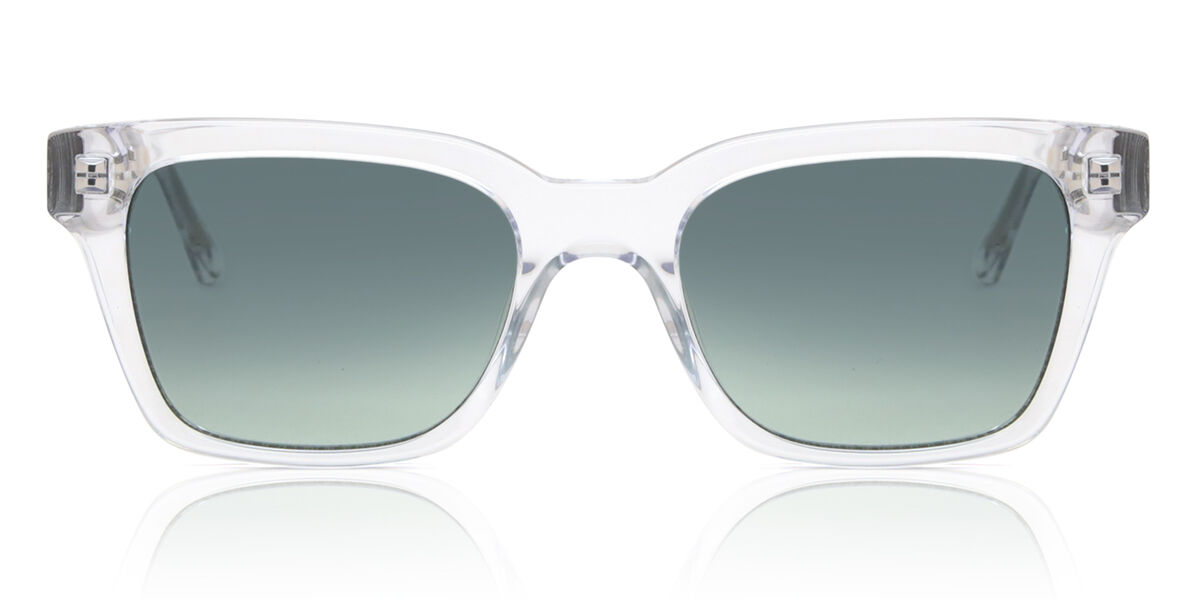 Messy Weekend DEAN Crystal Green Women’s Sunglasses Clear