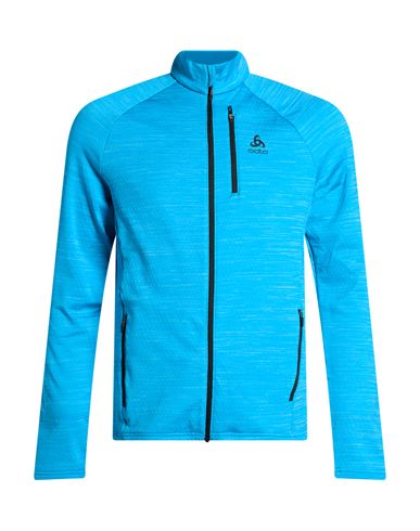 Man Jacket Azure Size XXL Polyester, Elastane