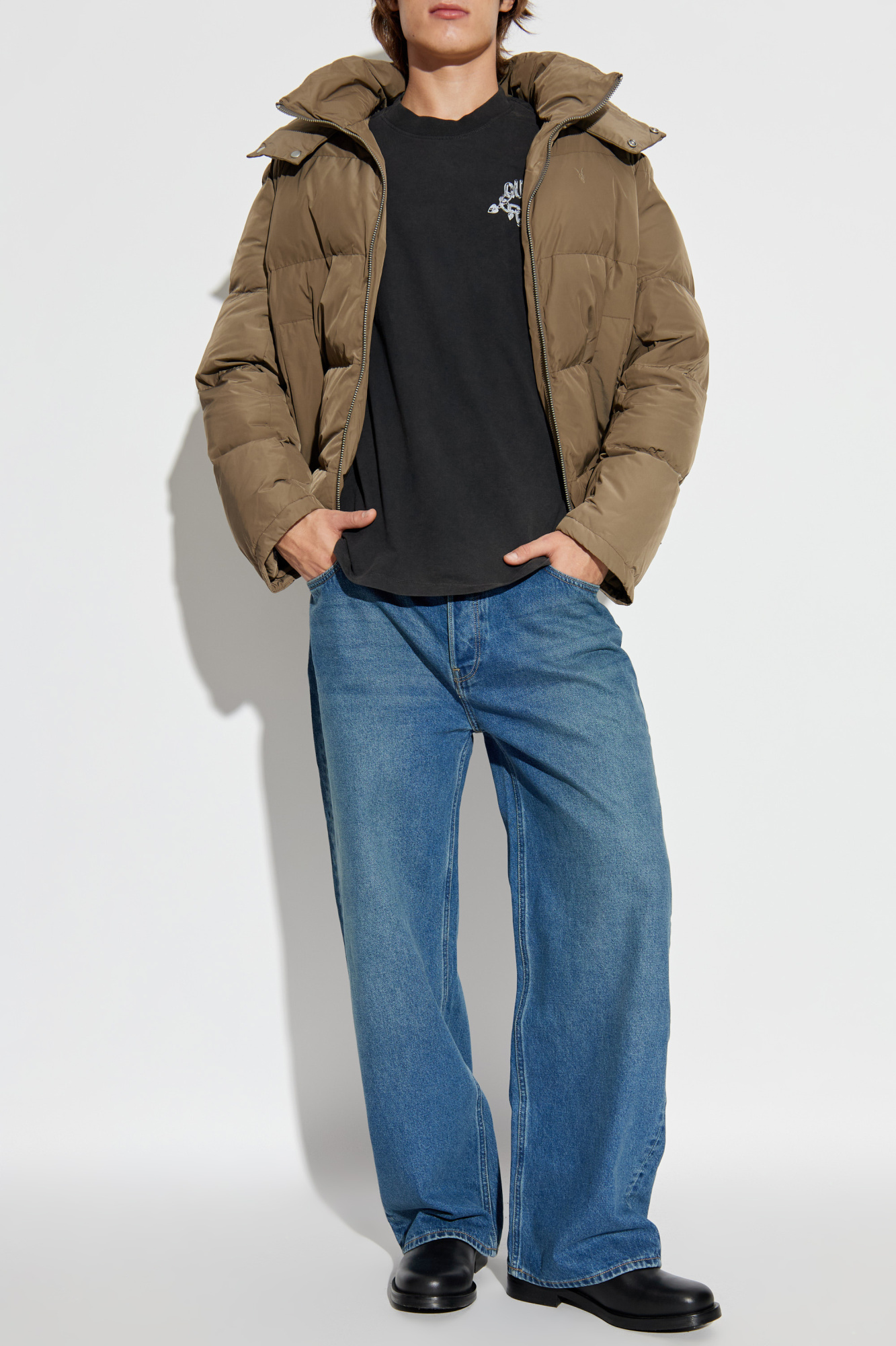 Insulated Jacket "Marlo", Men's, Brown