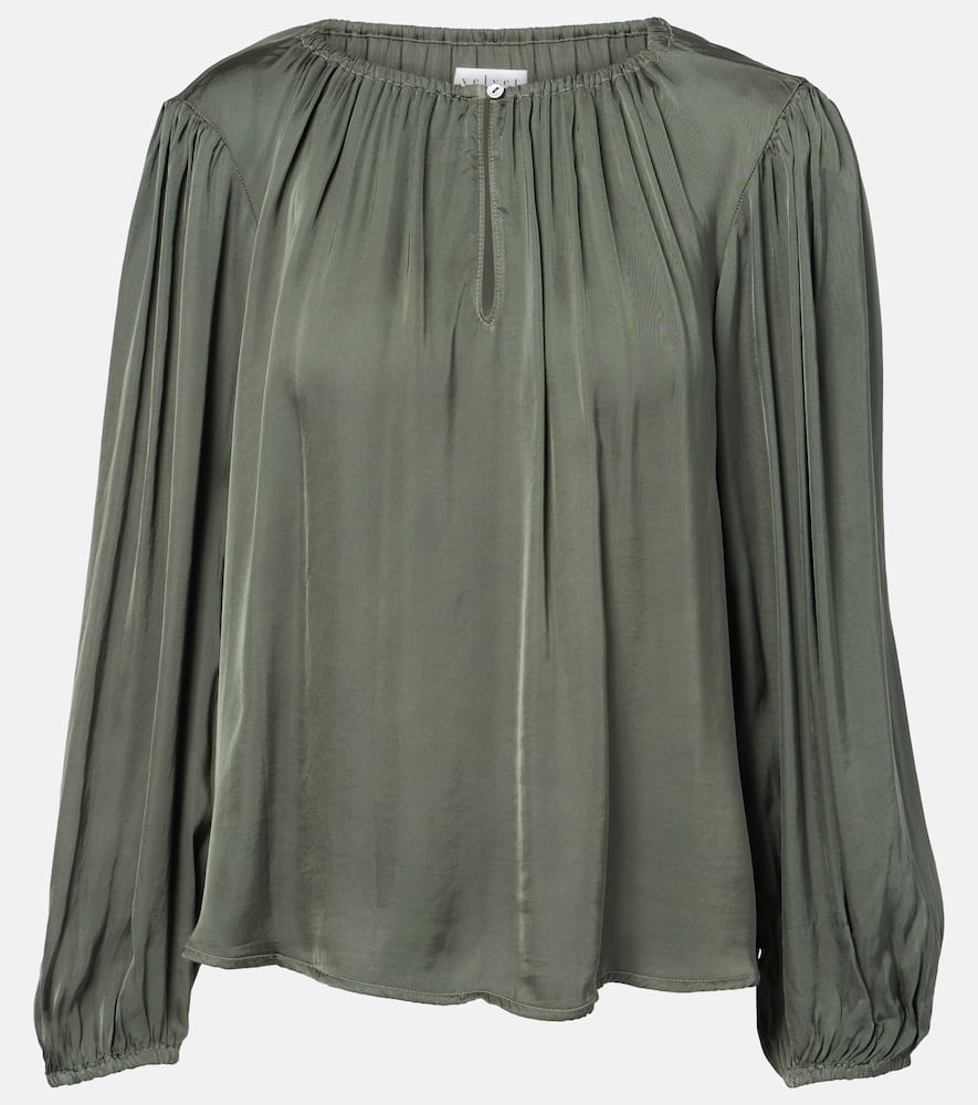 Riona satin blouse