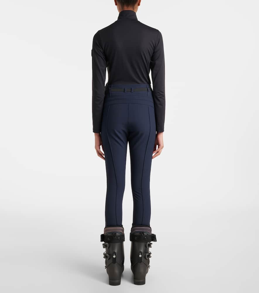 Theodora belted stirrup ski pants
