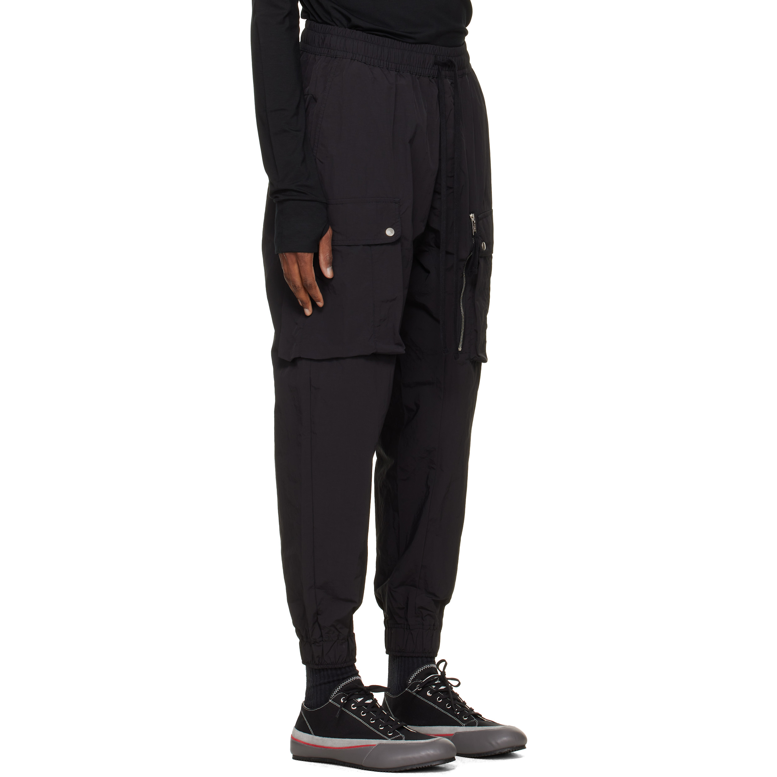 Black P 64 Cargo Pants