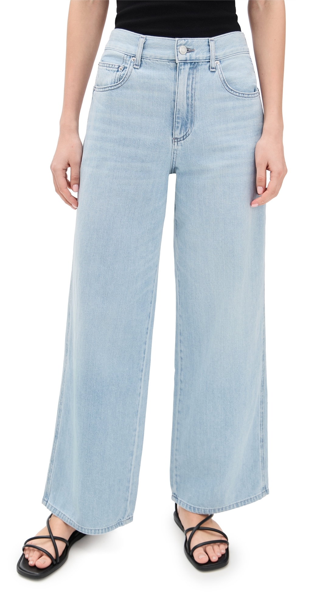 LE JEAN Juliette Wide Leg Jeans Heartbreak