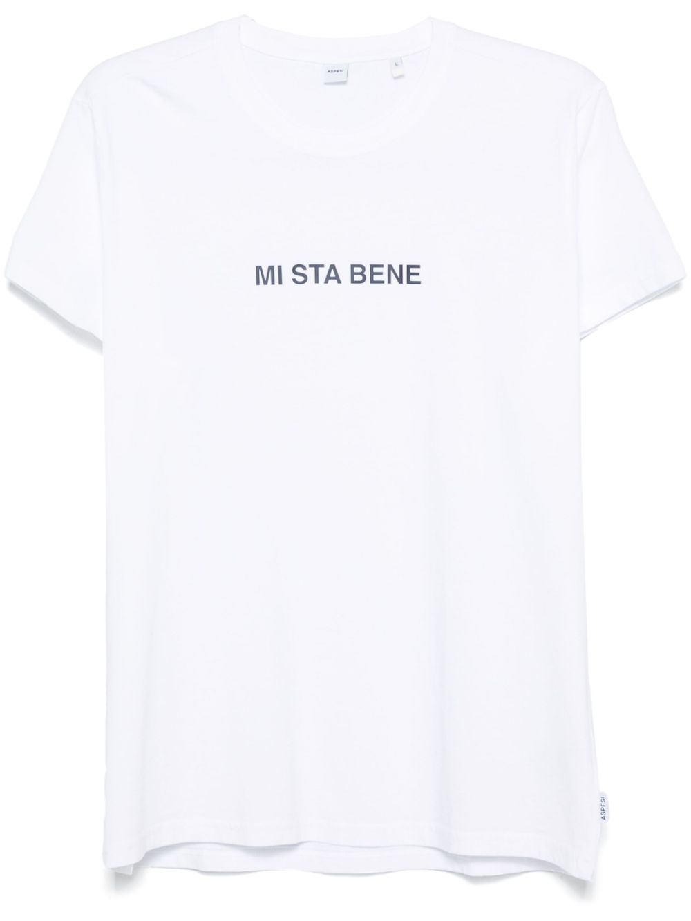 Slogan-print T-shirt - White