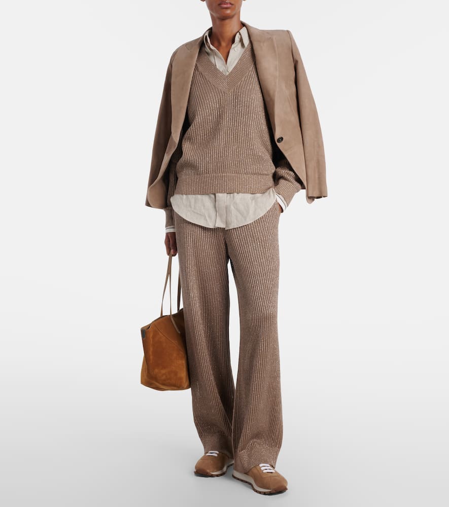 Cotton-blend sweater