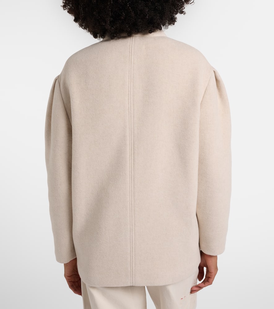 Wool-blend jacket