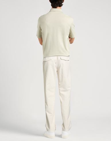 Man Pants Ivory Size 31 Cotton, Elastane