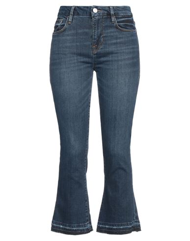 Woman Jeans Blue Size 31 Cotton, Polyester, Elastane