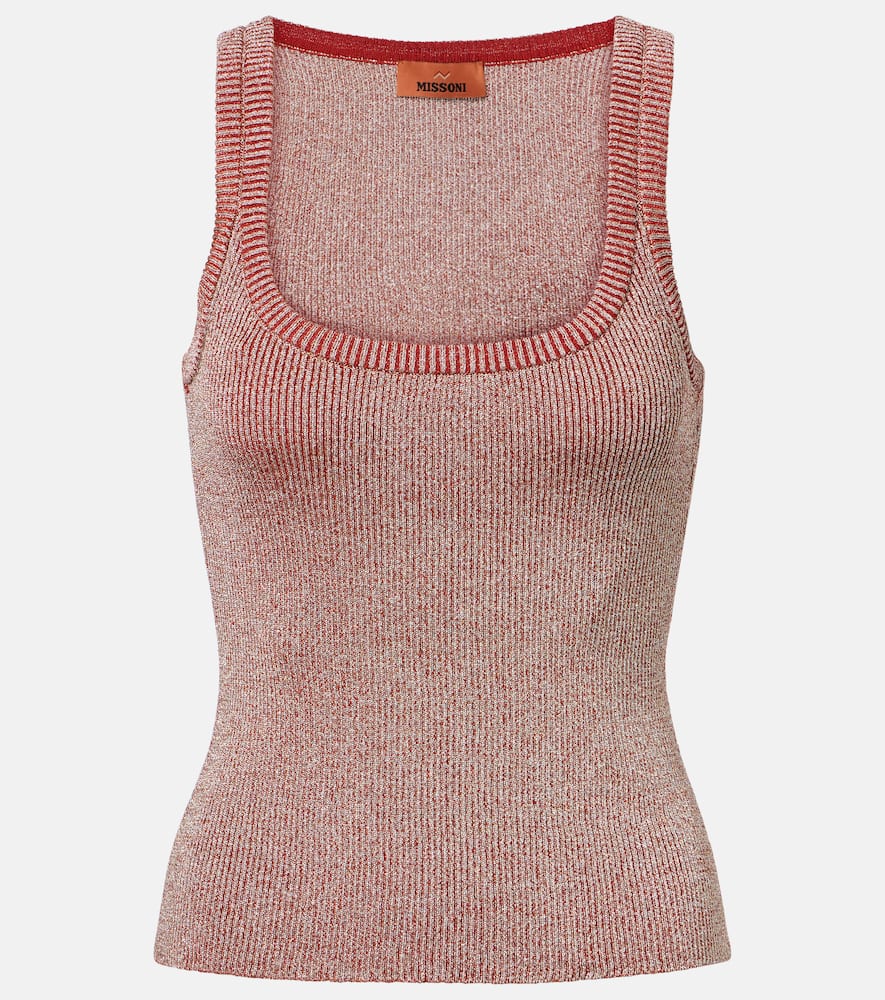 Lamé tank top