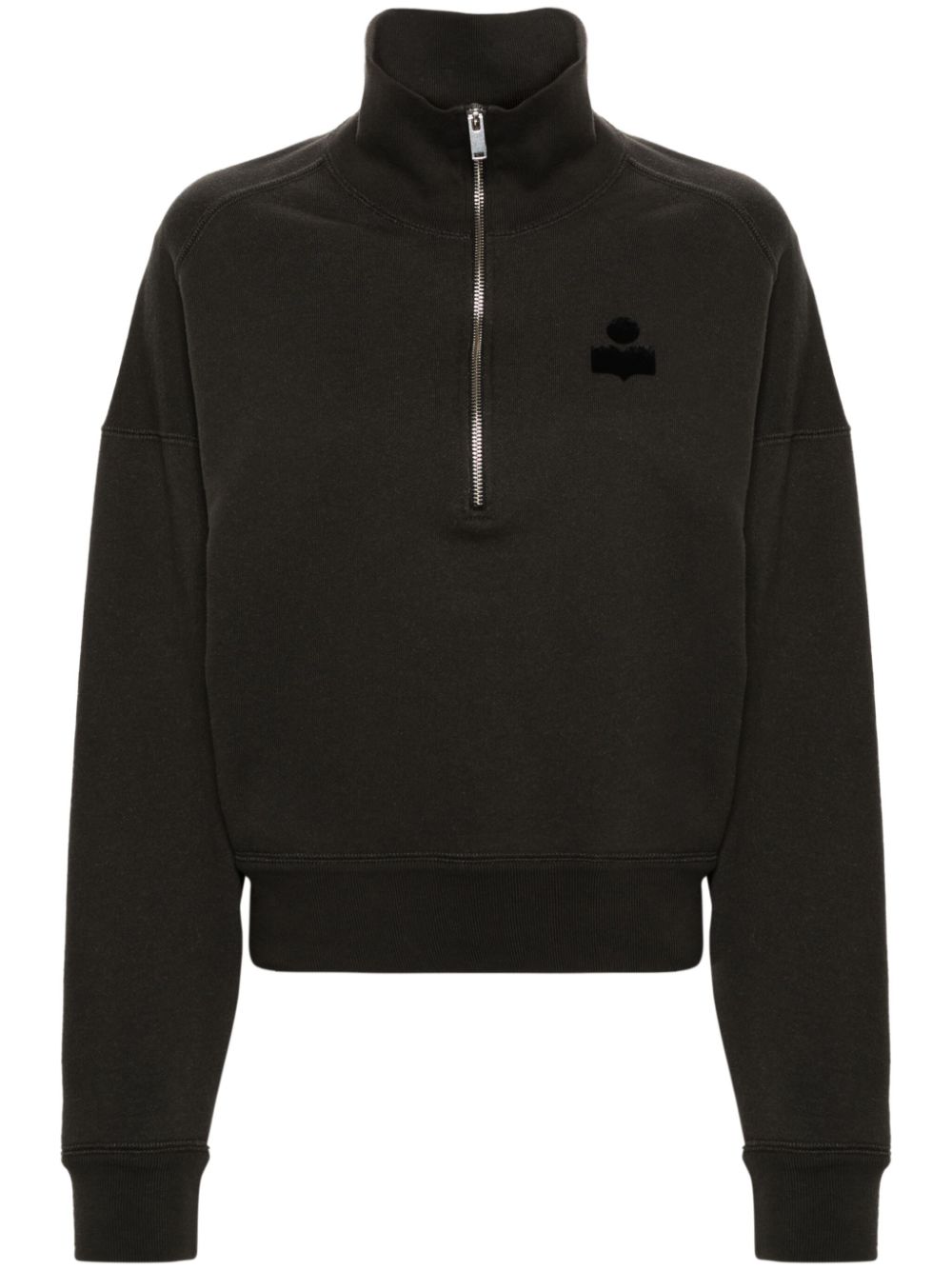 Ross zip-up sweatshirt - Black