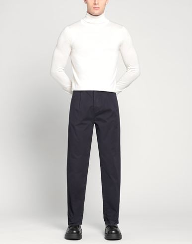 Man Pants Midnight blue Size 32 Cotton, Elastane