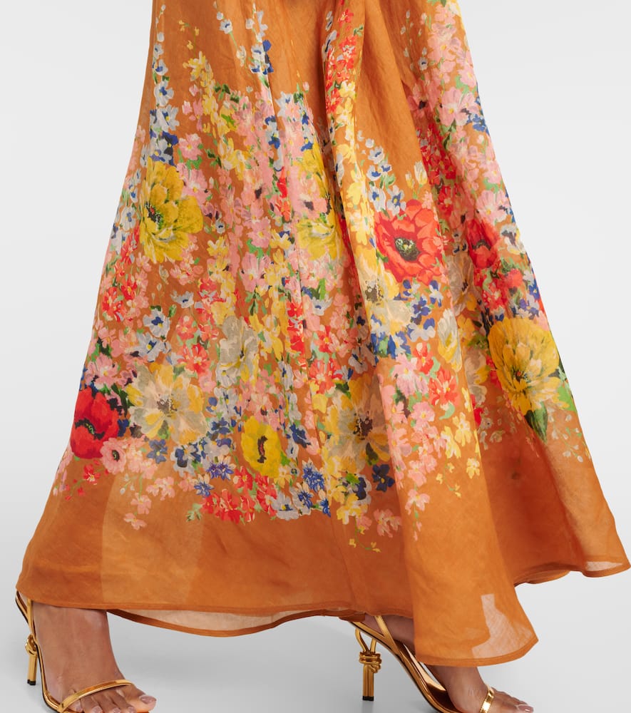 Alight floral maxi dress