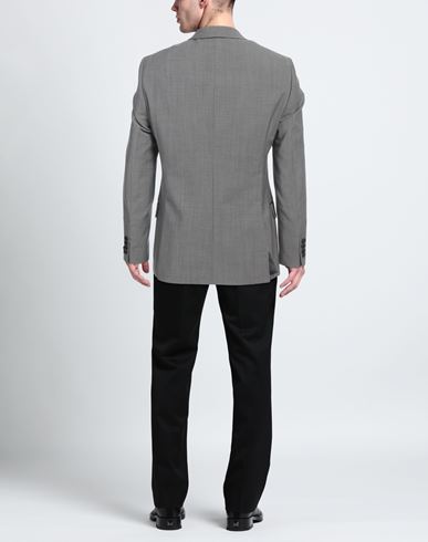 Man Blazer Grey Size 40 Virgin Wool, Mohair wool, Elastane